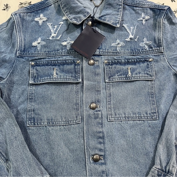 Louis Vuitton Washed Blue Jacket - Picture 3 of 6